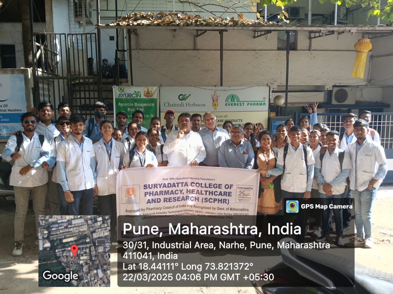 Educational Visit to Everest Ayurvedic Pharma: Insights into GMP-Compliant Ayurvedic Manufacturing
