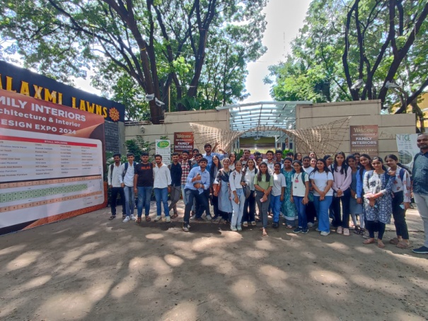 Suryadatta Students Engage with Sustainable Design at Family Interiors Expo 2024