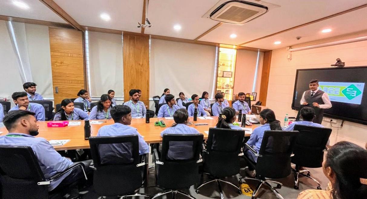 inspiring interaction with Mr. Vijay Chordia..